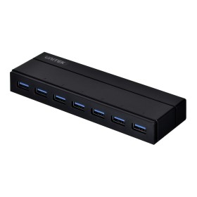 Hub USB Unitek Y-3184 Noir de Unitek, Hubs USB - Réf : S9124413, Prix : 41,70 €, Remise : %