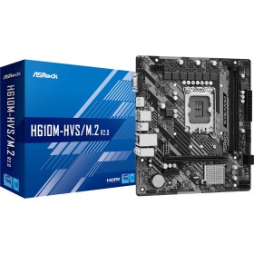 Motherboard ASRock H610M-HVS/M.2 R2.0 INTEL H610 LGA 1700 by ASRock, Base plates - Ref: S9124516, Price: 85,93 €, Discount: %