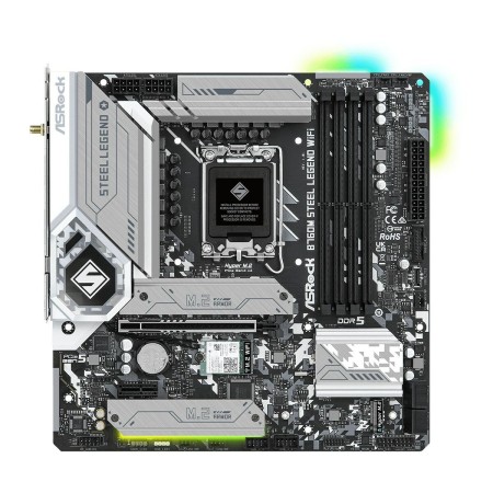 Motherboard ASRock B760M Steel Legend WiFi Intel Wi-Fi 6 Intel B760 LGA 1700 | Tienda24 - Global Online Shop Tienda24.eu