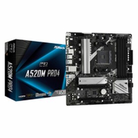 Motherboard ASRock A520M Pro4 AMD AM4 by ASRock, Base plates - Ref: S9124552, Price: 100,13 €, Discount: %