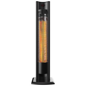 Calefactor Activejet Activejet APH-CS2000 Acero Exterior Negro 2000 W de Activejet, Termoventiladores y calefactores cerámico...