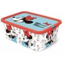 Caja de Almacenamiento Minnie Mouse Vintage 13 L Polipropileno