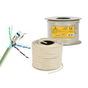 Cavo di Rete Rigido UTP Categoria 6 GEMBIRD CAT6 FTP 100m Grigio 100 m di GEMBIRD, Cavi Ethernet - Rif: S9125946, Prezzo: 25,...