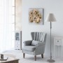 Lampadaire Alexandra House Living Blanc Gris 220-240 V 38 x 154 x 38 cm de Alexandra House Living, Lampadaires - Réf : D16320...