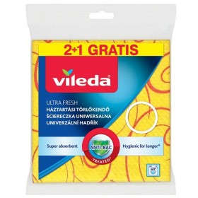 Paño de Cocina Vileda 144826 Amarillo (3 Piezas) de Vileda, Paños y toallas de cocina - Ref: S9126726, Precio: 2,46 €, Descue...