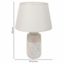 Lampe de bureau Alexandra House Living Argent Céramique 12 x 30 x 12 cm de Alexandra House Living, Lampes de chevet - Réf : D...