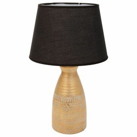 Lampada da tavolo Alexandra House Living Oro Ceramica 14 x 35 x 14 cm di Alexandra House Living, Lampade da tavolo e abat-jou...