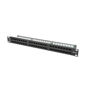 48-port UTP Category 6 Patch Panel Lanberg PPU5-1048-B by Lanberg, Cupboards and shelving - Ref: S9127297, Price: 37,90 €, Di...