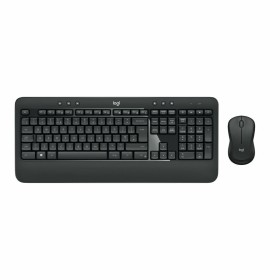 Teclado y Ratón Inalámbrico Logitech 920-003159 Negro Qwerty Español | Tienda24 Tienda24.eu