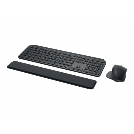 clavier et souris Logitech MX Keys Combo for Business Gris Acier Allemand QWERTY | Tienda24 Tienda24.eu