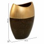 Vase Alexandra House Living Gold Ceramic 13 x 29 x 24 cm by Alexandra House Living, Vases - Ref: D1632079, Price: 22,89 €, Di...