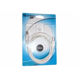 USB Cable Vention 2 m Black | Tienda24 Tienda24.eu