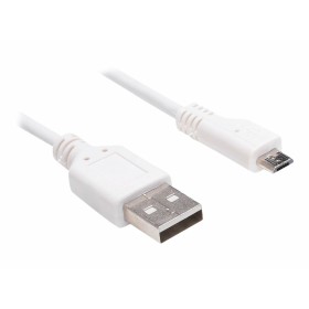 USB-C-Kabel Muvit MCUSC0008 Weiß 1,2 m | Tienda24 Tienda24.eu