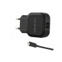 Wall Charger Qoltec 50188 Black 17 W | Tienda24 - Global Online Shop Tienda24.eu