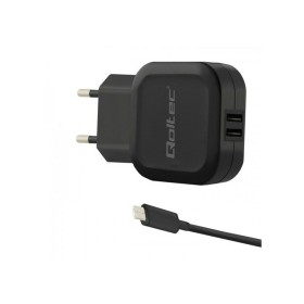 Chargeur mural Qoltec 50188 Noir 17 W de Qoltec, Chargeurs - Réf : S9127516, Prix : 10,58 €, Remise : %