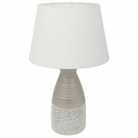 Lampe de bureau Alexandra House Living Argent Céramique 14 x 36 x 14 cm de Alexandra House Living, Lampes de chevet - Réf : D...