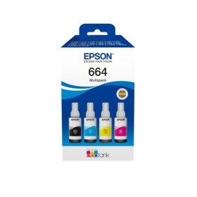 Cartouche d'encre originale Epson C13T66464A Noir/Cyan/Magenta/Jaune de Epson, Toners et encre pour imprimante - Réf : S91280...