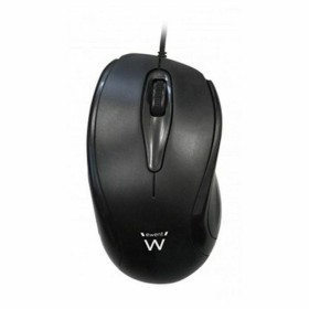 Mouse GEMBIRD PE2132159 Black 1600 dpi (1 Unit) | Tienda24 Tienda24.eu