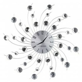 Wall Clock White Natural Wood 60 x 60 x 5,5 cm | Tienda24 - Global Online Shop Tienda24.eu