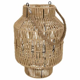 Lanterne Alexandra House Living Naturel Papier Fer 28 x 41 x 28 cm de Alexandra House Living, Bougeoirs et chandeliers - Réf ...