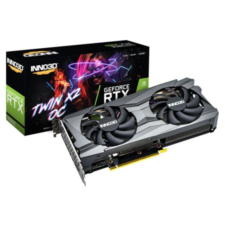 Tarjeta Gráfica INNO3D TWIN X2 OC GeForce RTX 3060 GDDR6 12 GB | Tienda24 - Global Online Shop Tienda24.eu