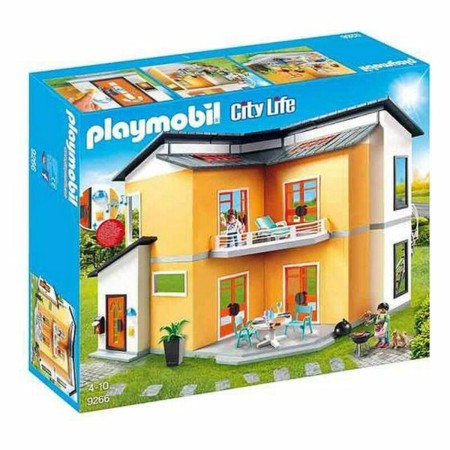 Playset City Live Modern House Playmobil City Life 9266 | Tienda24 Tienda24.eu