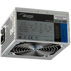 Power supply Akyga AK-B1-450 450 W RoHS CE FCC REACH ATX by Akyga, Power Supplies - Ref: S9129095, Price: 26,92 €, Discount: %