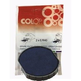 Timbre Colop 105001 Bleu Blanc Noir | Tienda24 Tienda24.eu