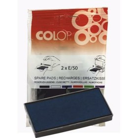 Timbre Colop 105001 Bleu Blanc Noir | Tienda24 Tienda24.eu