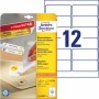 Adhésifs/étiquettes Avery L4743REV-25 Blanc Papier | Tienda24 Tienda24.eu