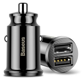 Chargeur de voiture Baseus CCALL-ML01 Noir 15 W de Baseus, Chargeurs - Réf : S9129669, Prix : 7,71 €, Remise : %