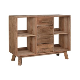Chest of drawers DKD Home Decor Dark brown Wood Recycled Wood