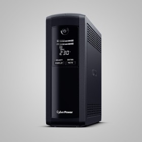 Uninterruptible Power Supply System Interactive UPS Cyberpower VP1200ELCD-FR 720 W by Cyberpower, Uninterrupted Power Supplie...