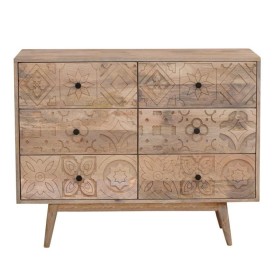Chest of drawers DKD Home Decor Mango wood Arab (100 x 40 x 80