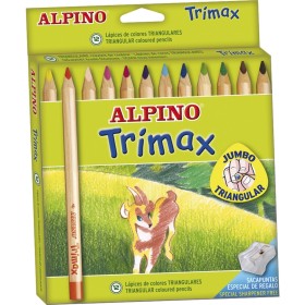 Colouring pencils Maped Duo Color' Peps Multicolour 12 Pieces Double-ended (12 Units) | Tienda24 Tienda24.eu