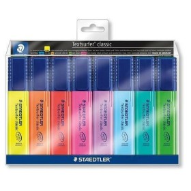 Fluorescent Marker Stabilo Boss Yellow Multicolour 10 Pieces (10 Units) | Tienda24 Tienda24.eu