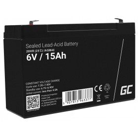 Batterie für Unterbrechungsfreies Stromversorgungssystem USV Green Cell AGM12 7000 mAh 6 V | Tienda24 - Global Online Shop Tienda24.eu