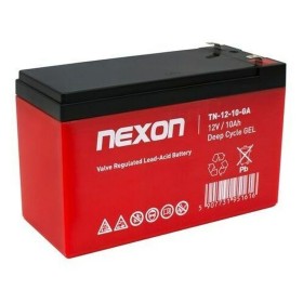 Battery for Uninterruptible Power Supply System UPS Nexon NXO 10 Ah 12 V by Nexon, Replacement batteries for uninterrupted po...