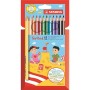 Colouring pencils Stabilo Trio Thick Multicolour | Tienda24 Tienda24.eu