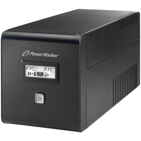 Uninterruptible Power Supply System Interactive UPS Power Walker PowerWalker VI 1000 LCD 600 W by Power Walker, Uninterrupted...