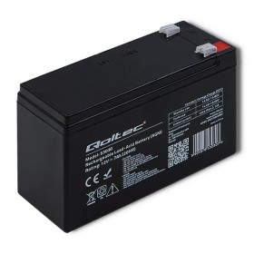 Battery for Uninterruptible Power Supply System UPS Qoltec 53030 7 Ah 12 V by Qoltec, Replacement batteries for uninterrupted...