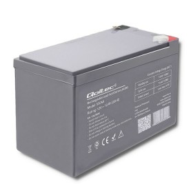 Bateria para Sistema Interactivo de Fornecimento Ininterrupto de Energia Qoltec 53049 12 Ah 12 V de Qoltec, Substituição de b...