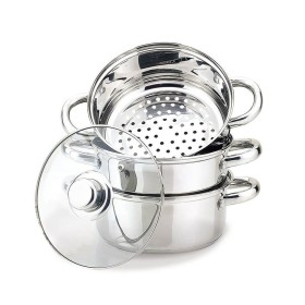 Casserole 8430852403346 4 L Silver Aluminium | Tienda24 - Global Online Shop Tienda24.eu