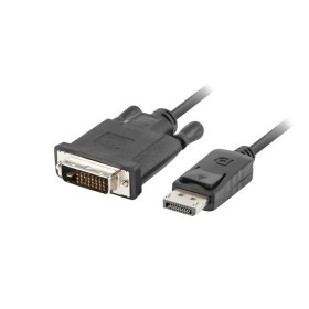 Câble DisplayPort vers DVI Lanberg CA-DPDV-10CU-0010-BK de Lanberg, Câbles DisplayPort - Réf : S9130503, Prix : 6,63 €, Remis...