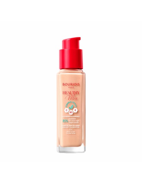 Base de maquillage liquide Bourjois Healthy Mix Nº 50C Rose ivory 30 ml | Tienda24 Tienda24.eu