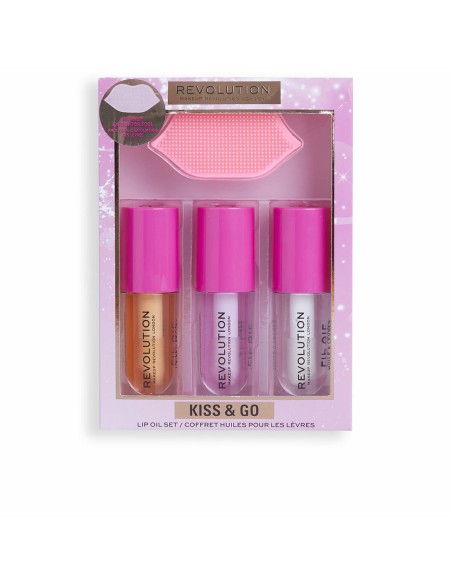 Conjunto de Maquilhagem Revolution Make Up Kiss & Go 4 Peças | Tienda24 Tienda24.eu