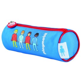 Dreifaches Mehrzweck-Etui Cars Let's Race Weiß Rot 22 x 12 x 3 cm | Tienda24 Tienda24.eu