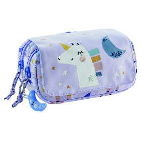 Estuche Escolar con Accesorios Moos Lovely Azul (32 Piezas) | Tienda24 Tienda24.eu