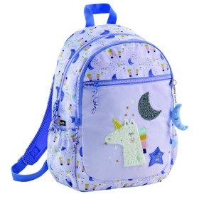 Mochila Escolar F.C. Barcelona Azul Marinho 27 x 33 x 10 cm | Tienda24 Tienda24.eu