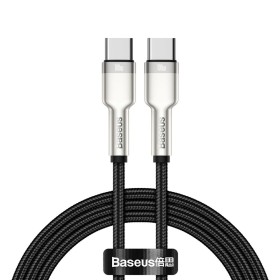 Cabo USB C Baseus CATJK-C01 Preto 1 m de Baseus, Cabos USB - Ref: S9131031, Preço: 9,57 €, Desconto: %